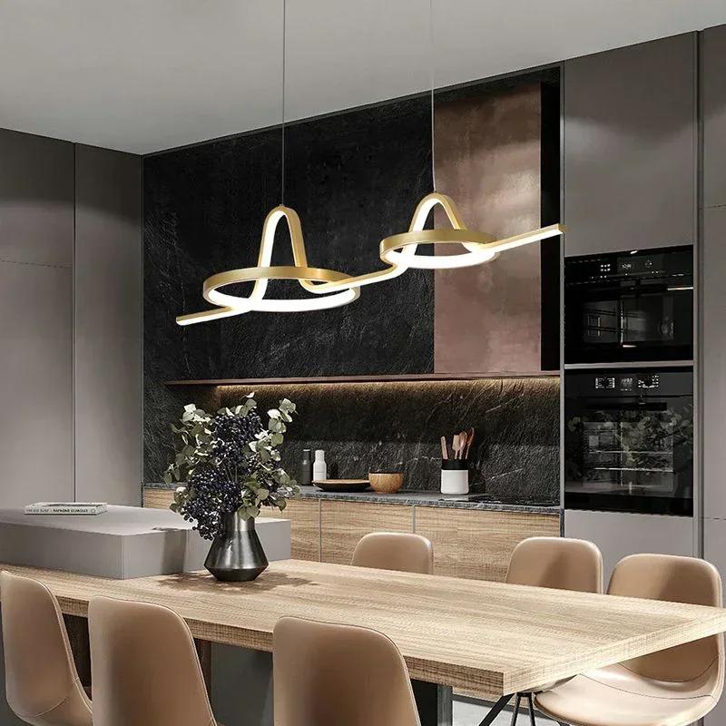 Nordic LED Pendant Lamp With Dinning Living Room Restaurant Kitchen Office Chandelier Lighting Fixture Home Decor Hanging Lamp
