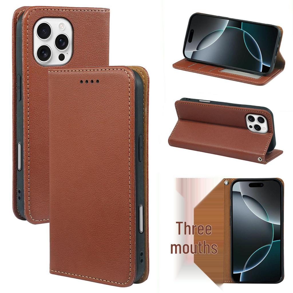 Huawei Honor Magic 8 Pro Lychee Pattern Anti-Scan Magnetic Leather Phone Case