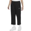 Nike Solid Logo Loose Casual Pants Women Bottoms Black DM6727-010