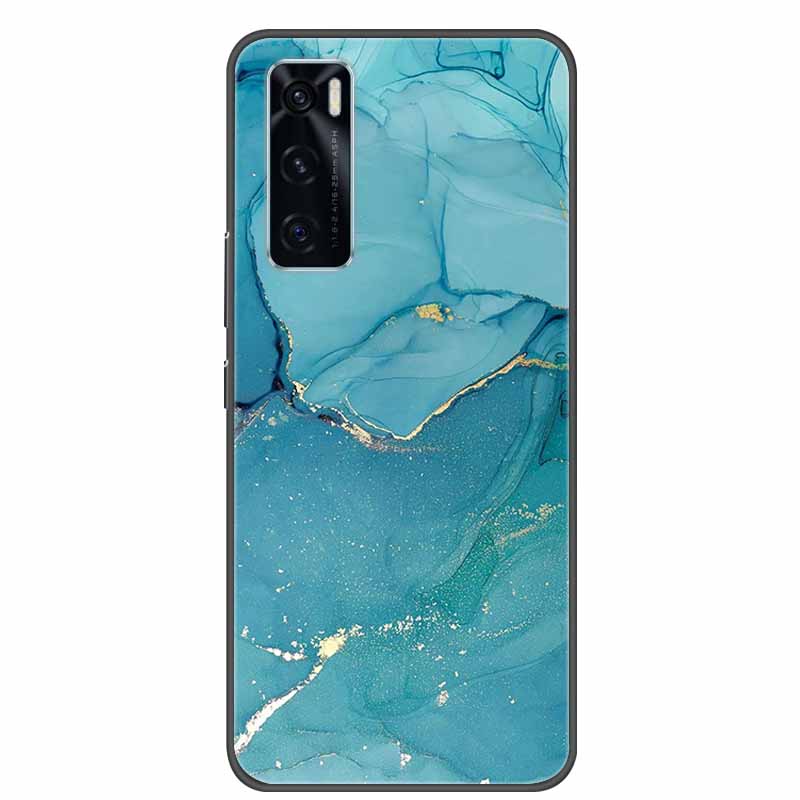 For Vivo V20 SE Case Marble Silicone Soft TPU Bumper Cover Coque For Vivo V20 SE Back Cover Cases for VivoV20 SE V20SE V 20 SE