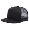 Vendita Calda Cappellino da Baseball Unisex a 7 Pannelli con Visiera Piatta Cappello Rete Pannelli Chiari Giuntati Cappello da Camionista da Esterno Snapback Regolabile cappello estivo