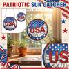 Acrylic Puzzle Window Hanging, Colorful Sunrise Sun Catchers Panel SunCatchers Puzzles Decor For Birthday Women, Men, Wife, Aunt, And Mom