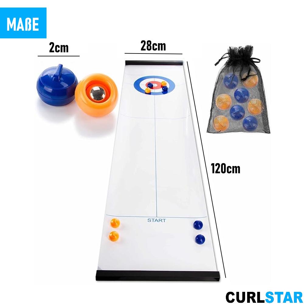 CURLSTAR Curling Game Board Game Family Game Ice Stock Sport Table Game