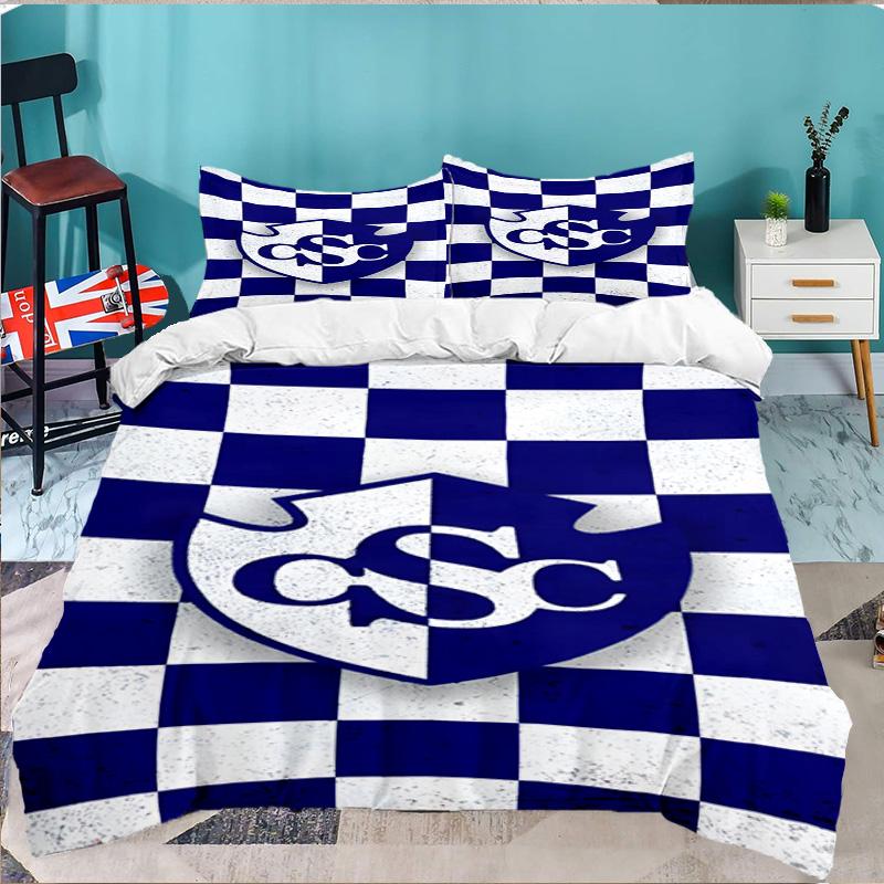 Club Sport Cartaginés 3PCS Bedding set,Ideal for 1pc Duvet Cover And 2pcs Pillowcases Perfect for Fan gift,Ideal for Bedroom, Dormitory