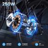 Electric Bicycles UcityS Rower Elektryczny Miejski 26'' 90km 5 Biegów Dla Dorosłych 120kg