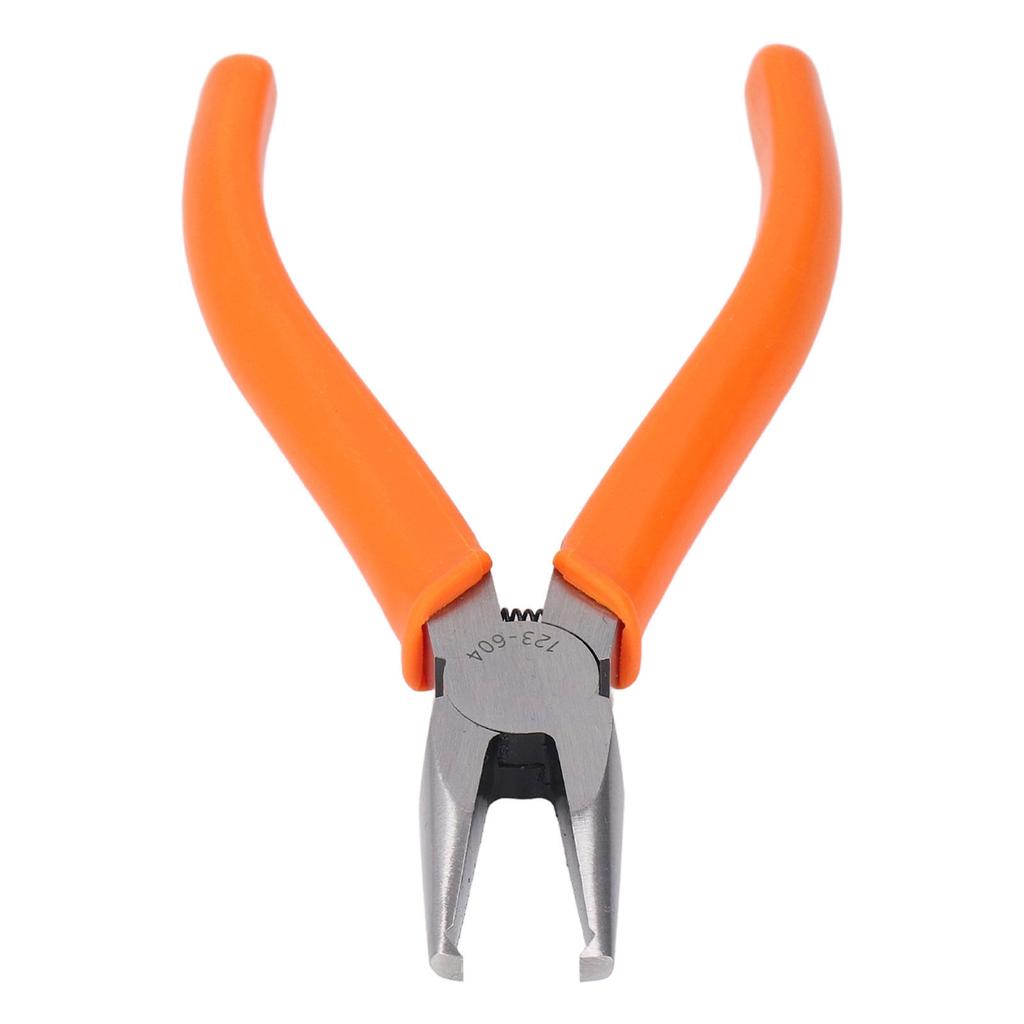 Clește Tăietor Lateral Cap Plat 4mm CRV Unghi Drept Cu Arc Mânere Antiderapante pentru Metal