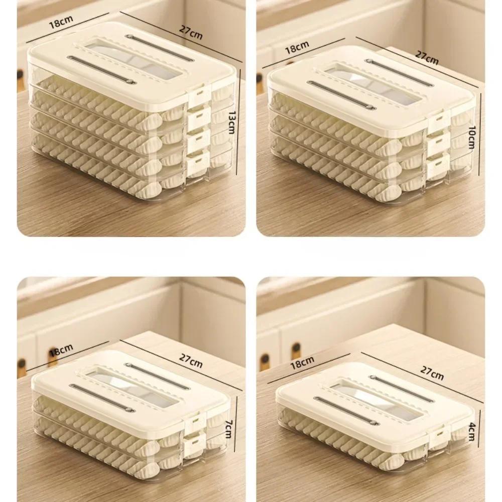Refrigerator Food Storage Box Practical Simple Organizers Leak-Proof Portable Food Kitchen Travel Reusable Plastic Storage Boxes