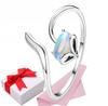 Silver Ring Fox Adjustable S925 +Box