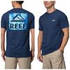 Brand Reef New Print T-shirts Holiday Casual Summer Tops Men's Short Sleeve Crew Neck Cotton Tee Comfortable Vacation Tops