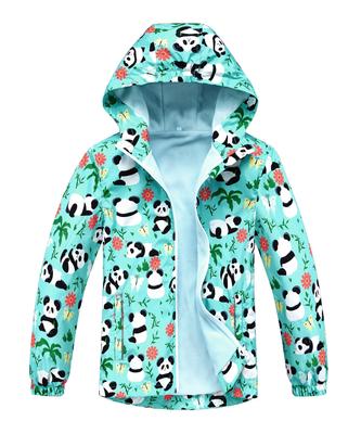 M2C Mountain Parka Windbreaker Jacket with Fleece Windproof and Perfect for Outdoor Panda Size 140 Kids' Lining, Cold-Resistant, Activities, Girls'