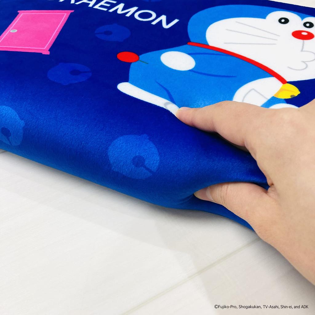 MORIPiLO Morishita Pillow Memory Foam Doraemon 35x25cm Low Washable Cover Included Stuffed Toy Cushion Shogakukan Character Goods Navy 4620860