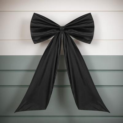 Nœud Papillon en Ruban Satiné Décorations de Fête Thématiques Grand Nœud Décor Mural Ruban Géant Décor pour Fond de Fête d'Anniversaire Décor Mural