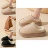 Comfortable New Style Pure Color Faux Suede Home Slippers For Women And Men Ideal For Warmth And Non-slip Durability In Multiple Sizes