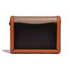 New COACH Hutton Leather Small Square Bag Shoulder Bag Crossbody Bag Women's Orange Brown Beige Multicolor 89070-B4PTL