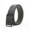 Business Stretch Canvas Toothless Automatic Buckle Belt Men'S Multi-Color Optional Casual Woven Belt