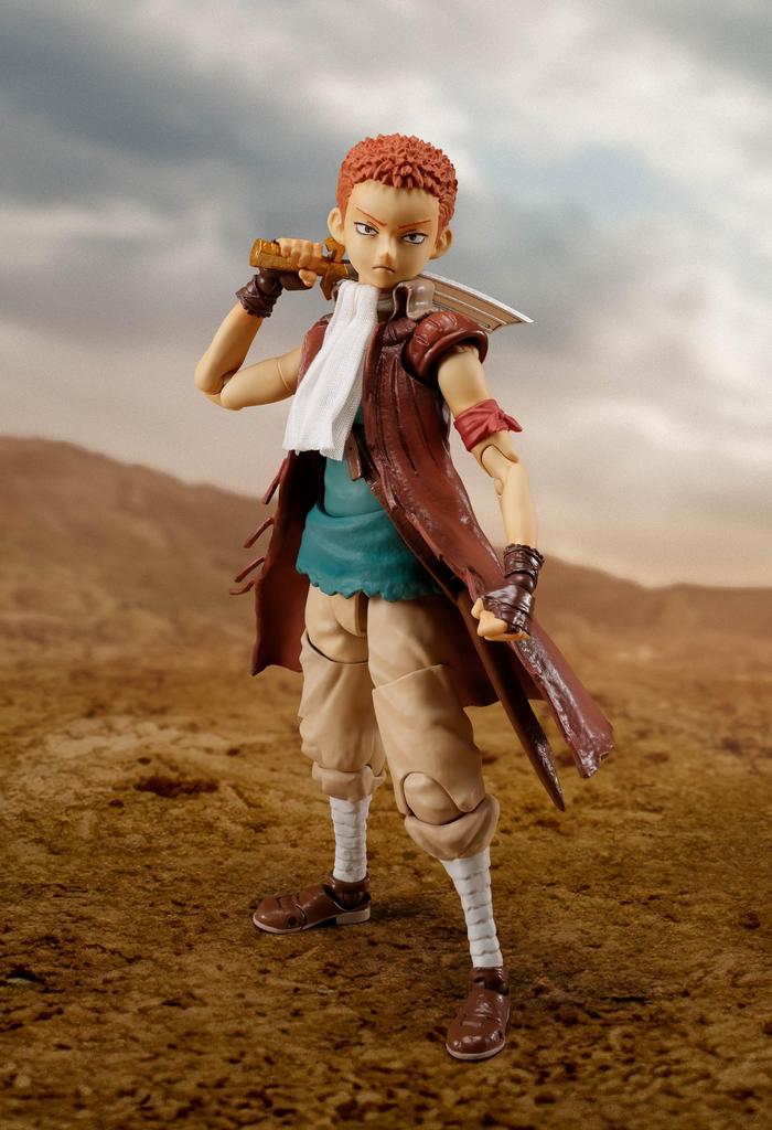 TAMASHII NATIONS Berserk Isidro 125mm figura mobile dipinta SHFiguarts circa. PVC&ABS&tessuto