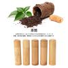 Bamboo Tea Canisters, Bamboo Tea Pots, Tea Storage Canisters, Natural Bamboo Containers for Small Item Storage, 5-Piece Set (2 Bamboo Canisters and 2