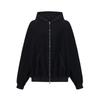 Balenciaga Inside Out Hoodie 'Faded Black/White' 790378TQVJ31569