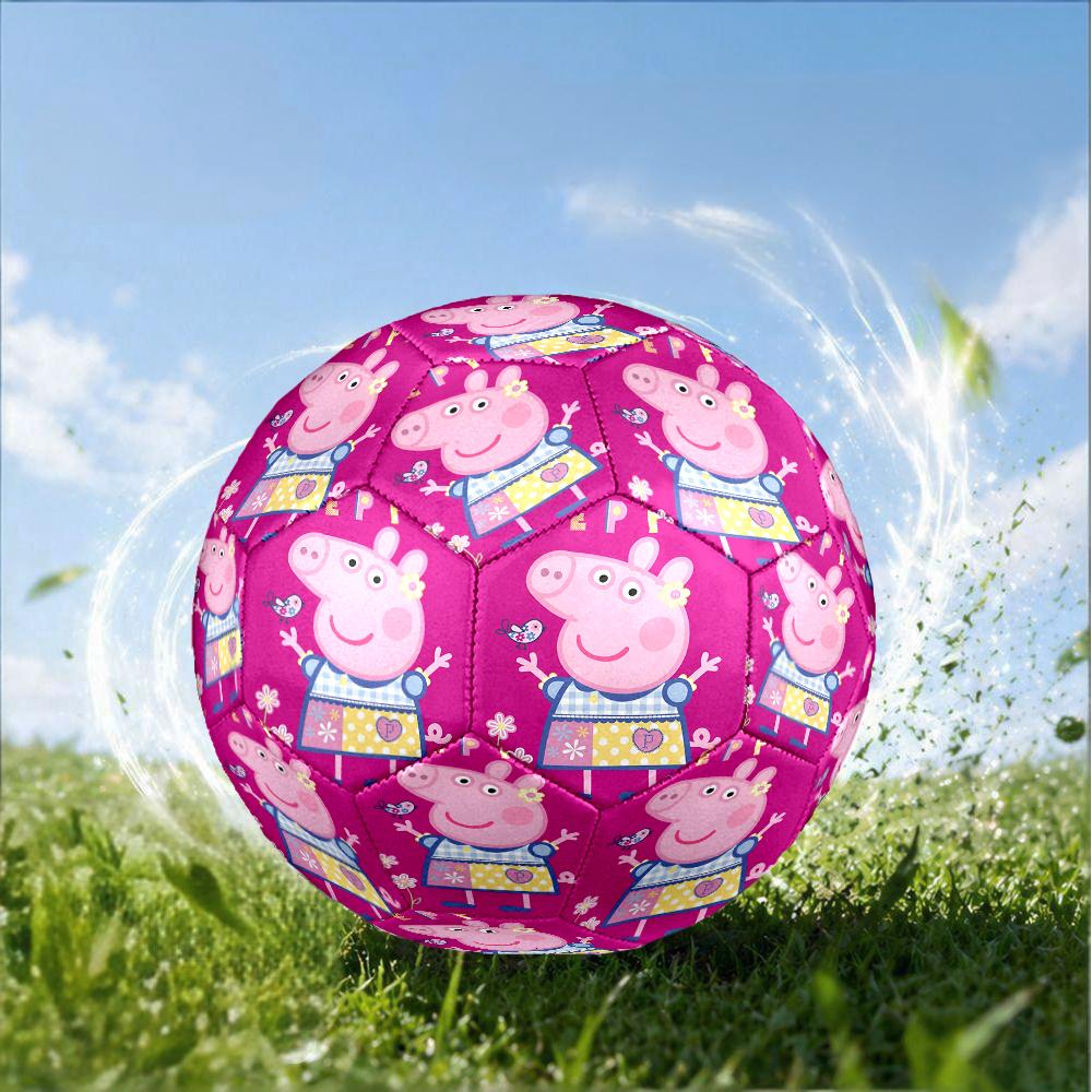 Princess Peppa Size 5 Soccer Ball,Indoor/Outdoor Suitable for Training Matches Tournaments Practice Games Perfect Gift for Fan