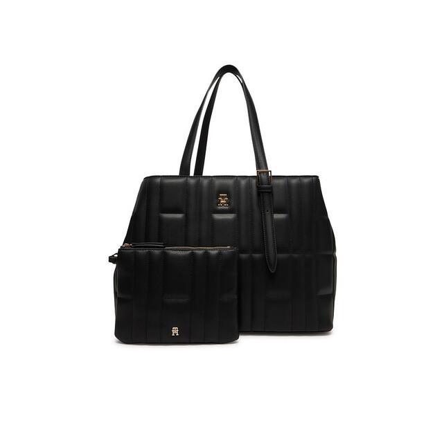 Сумка Tommy Hilfiger Tommy Hilfiger Th Feminine Tote AW0AW17452 чёрный