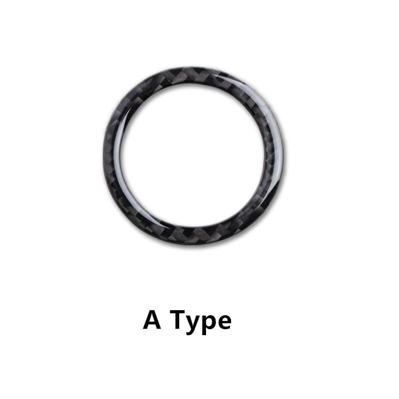 Engine Start Stop Button Cover Sticker Ignition Decive Stickers Car Styling For Mercedes Benz New C Class GLC W205