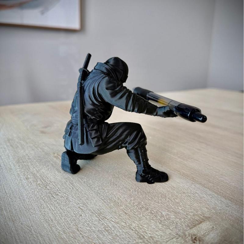 Pen Holder Toys Anime Figure Pen Rack Funny Storage Racks Desk Accessories Table Organizer Students Stationery Supplies