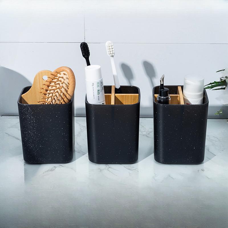 Uchwyt na szczoteczki do zębów do łazienki Plastikowe pudełko do przechowywania Akcesoria łazienkowe Akcesoria łazienkowe Uchwyt na szczoteczki Uchwyt na szczoteczki do zębów