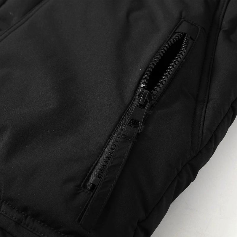 Fashion Winter Men's Sleeveless Jackets Hooded Waterproof Plus Size Thick Outerwears Man Warm Vest