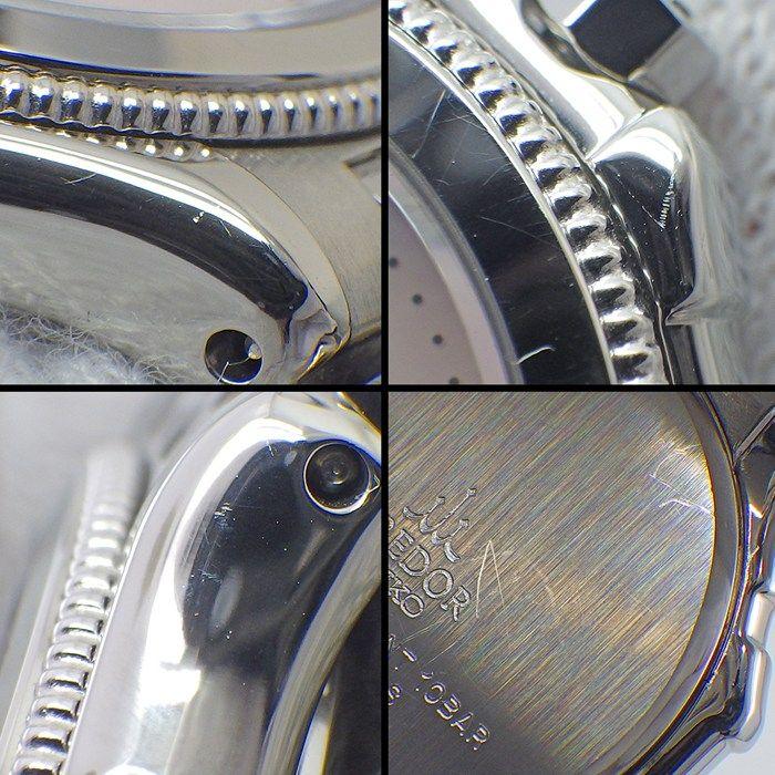 Used CREDOR watch 4J81-0B20 11 points diamond index pink shell dial K18WG SS quartz analog [Used]
