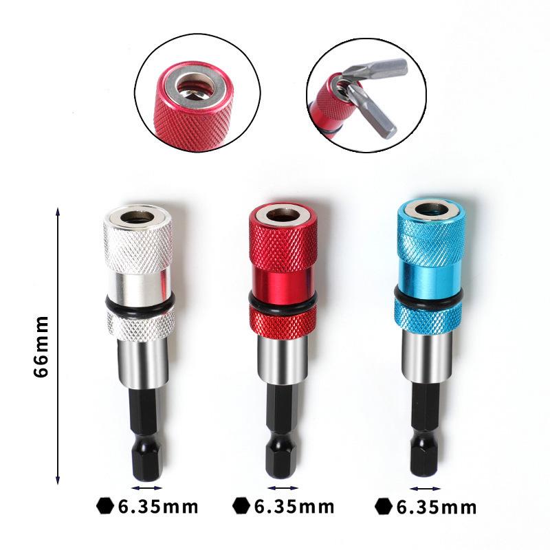 Hexagonal Quick-Release Self-Locking Extension Rod for Electric Drill Screwdrivers