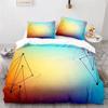 Colorful Geometric Duvet Cover Set Psychedelic Swirl Bedding Set King Queen For Kids Adults Room Microfiber Abstract Quilt Cover