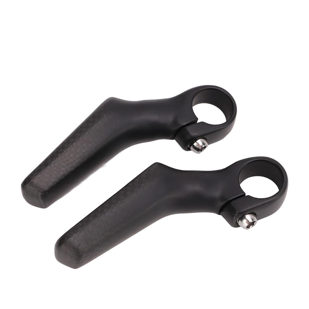 1 Pair Ergonomic Mountain Bike Bar Ends L Shape Bike Bar Ends  Handlebar Grip Extension