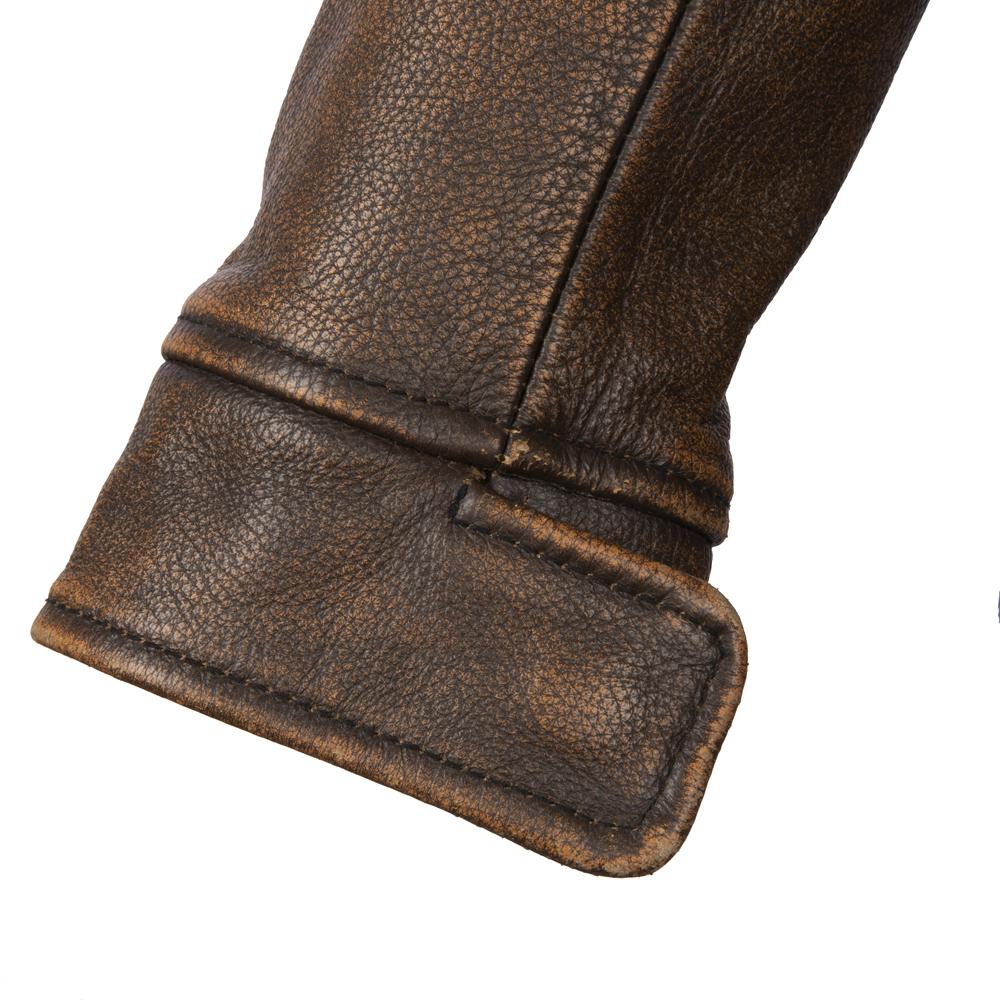 Vintage Genuine Leather Jacket Men Cowhide Yellow Brown Natural Cow Leather Jackets Man Leather Coat Autumn Clothing