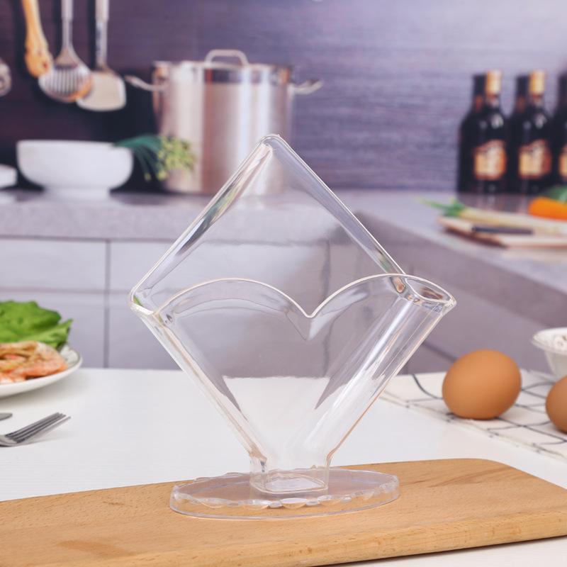 Acryl Taschentuchhalter Vertikal Transparent Kommerzieller Taschentuchspender Restaurant & Hotel Serviettenhalter