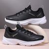 Herfst nieuwe leren schoenen ademende outdoor casual sportschoenen zachte zool lichtgewicht student hardloopschoenen
