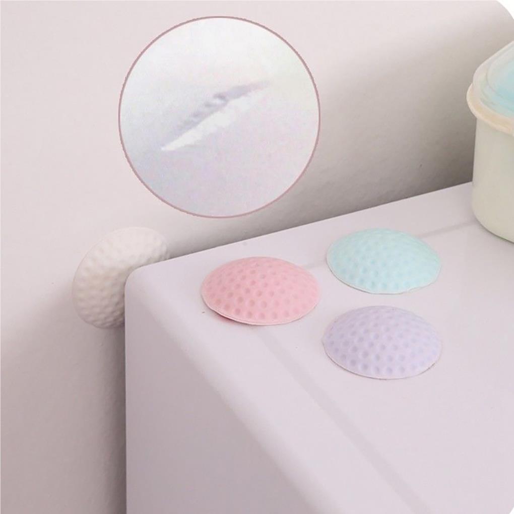 Door Lock Protective Pad Anti-Collision Self-adhesive Sticker Softness Handle Mute Shockproof Wall Stick Stopper Decoration