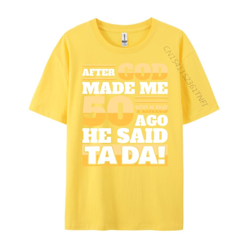 Funny 50th Birthday 50 Years Mens Shirts Graphic Tee Camiseta Masculina Chinese Style
