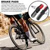 Brake Pads Bike Cycling No Skid Brake Blocks Pads Stable And Powerful Braking Replacement For Enthusiasts Mountain Bicycles