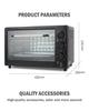 Multifunctional Large Capacity Electric Cake Oven for Home Baking - Countertop Model, Cross-Border Exclusive