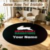 Round Rug Custom NameSouth Sydney Rabbitohs Pattern Non Slip Carpet Home Floor Decor