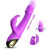 Rabbit Thrusting Vibrator Automatic Telescopic G-Spot Clitoris Stimulator Female Masturbation Sex Toys