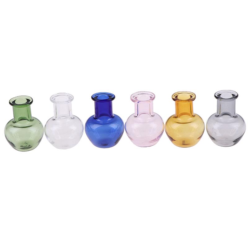 Glas 1: 12 Puppenhaus Miniatur Spielzeug Porzellan Dekoration Vase Topf