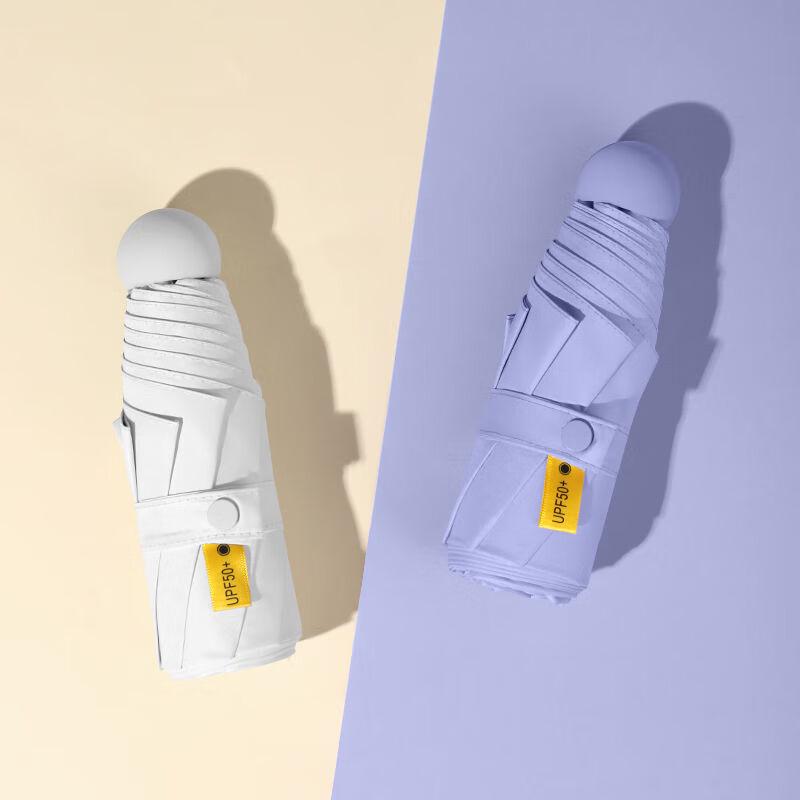 Compact UV Protection Capsule Umbrella