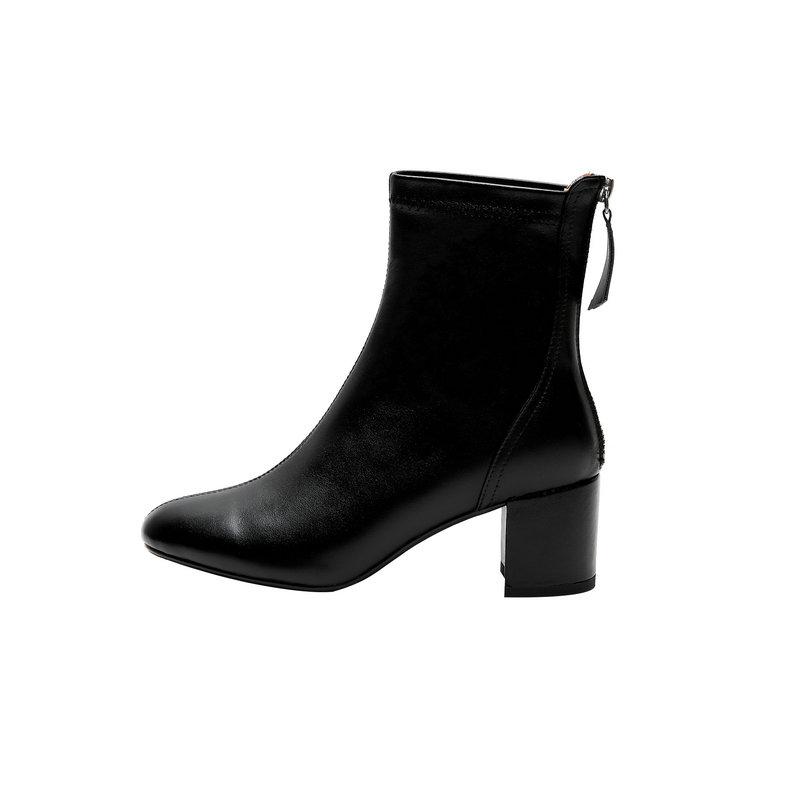 The High Quality Genuine Leather Women Ankle Boots 2022 Spring Autumn Newest Round Toe Strange Style Basic35 35