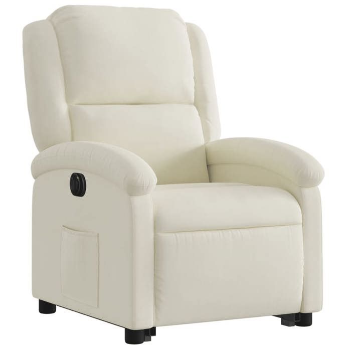 VidaXL Electric Recliner, Relaxation Chair with Adjustable Backrest and Footrest, Living Room Seat, Modern, 3204331
