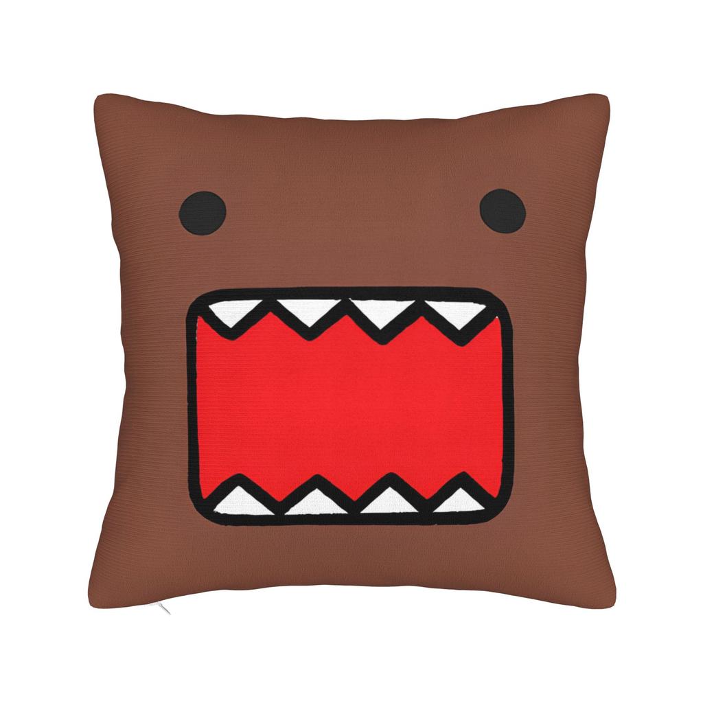 Domo Kun DJ Domo Pillowcase Polyester Cushion Cover Decorative  Pillow Case Cover Home Dropshipping 18'