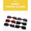 Women's Sunglasses, Metal Polygonal Sunglasses, Men's and Women's Fashion Sunglasses