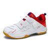 Men's Breathable Rotary Buckle Sports Shoes - Lightweight Casual Badminton and Tennis Trainers