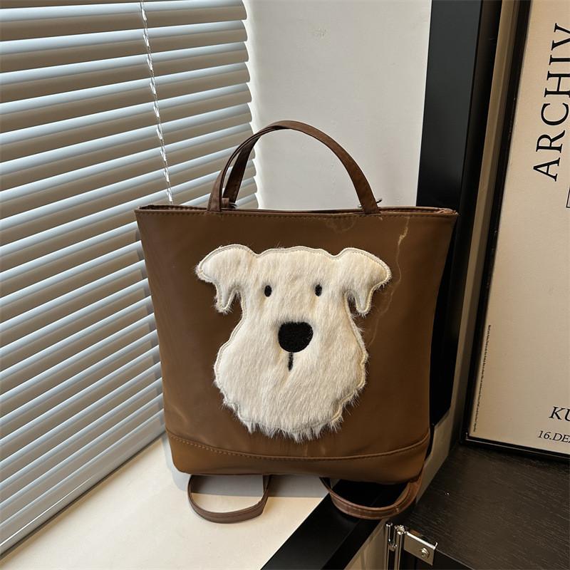 Stylish 2024 Autumn New Arrivals Women's Shoulder Tote Bag In Black Brown Blue White