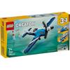 LEGO Creator Air Racer Toy Building Set for Kids Ages 7-9, Includes Airplane and Blimp, 31160